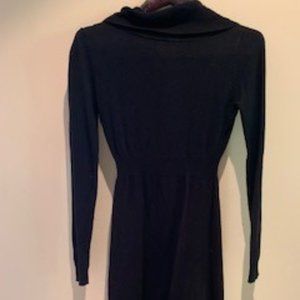 Turtleneck knit dress